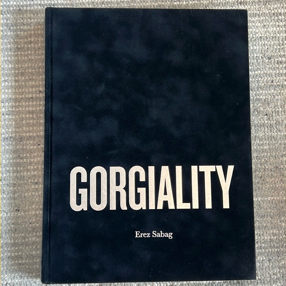 GORGIALITY By Erez Sabag Table Book